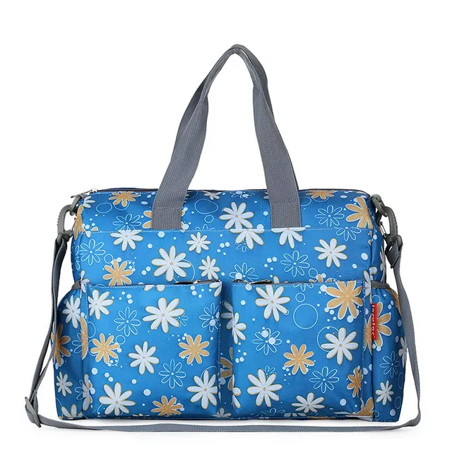Insular большой емкости Детские сумки для коляски многофункциональная сумка для подгузников водонепроницаемая сумка для беременных дизайнерская материнская сумка для подгузников - Цвет: Royal blue