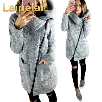 

2018 Women Spring Winter Fleece Sweatshirt Hoodie Long Zipper Hoodies Jacket Coat Outwear Plus Size 5XL Sudaderas Para Mujer