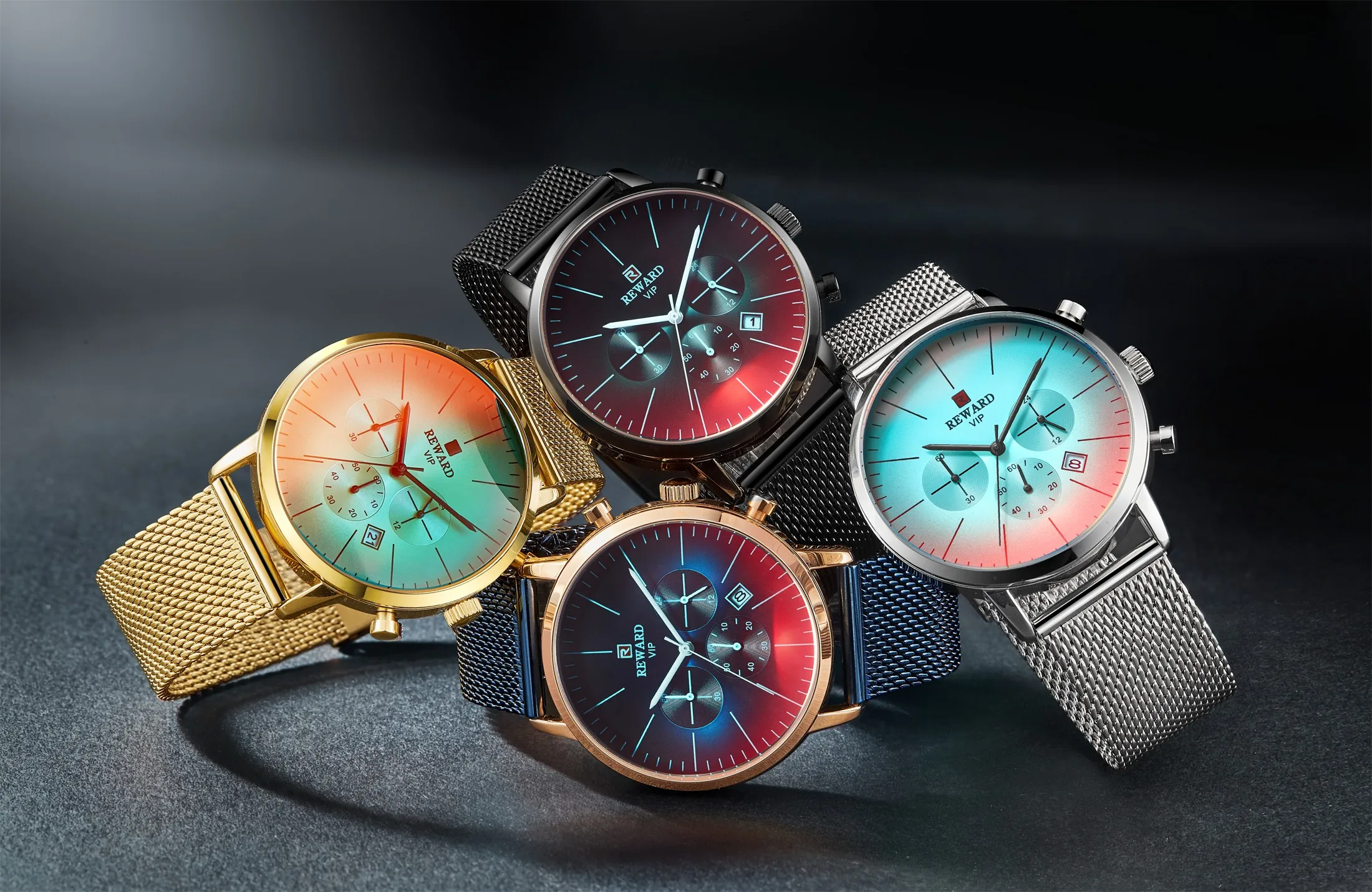 Men's Multifunctional Waterproof Sports Watch