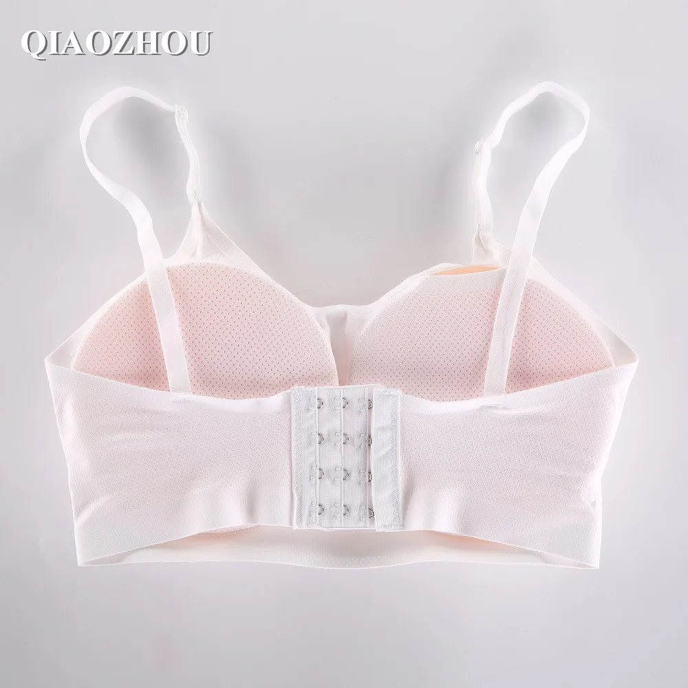 white bra artificial breasts  (6)