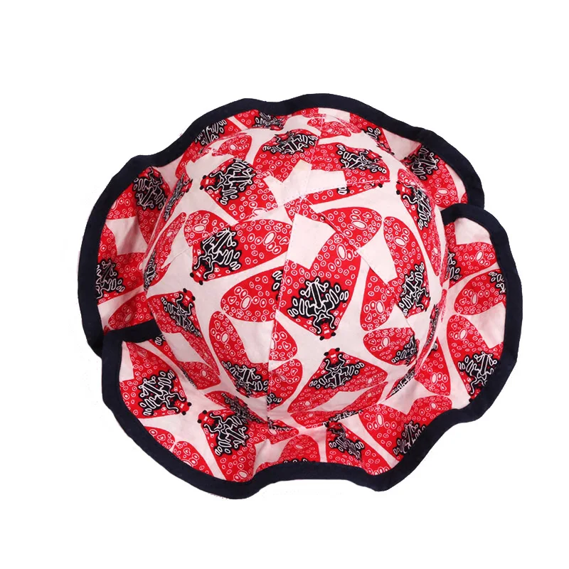 Cute Kids Hat Cotton Boys Girls Caps Spring Autumn Print Infant Bucket Soft Butterfly Baby Sun Cap 2017 Children Fisherman Hat (7)
