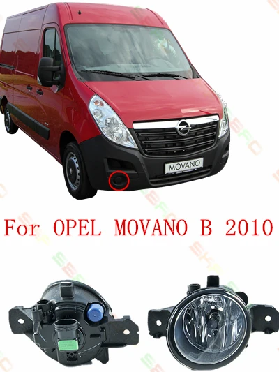 

AUTO LIGHTS Car styling Fog LAMP Lamps   For OPEL MOVANO B  2010-2015
