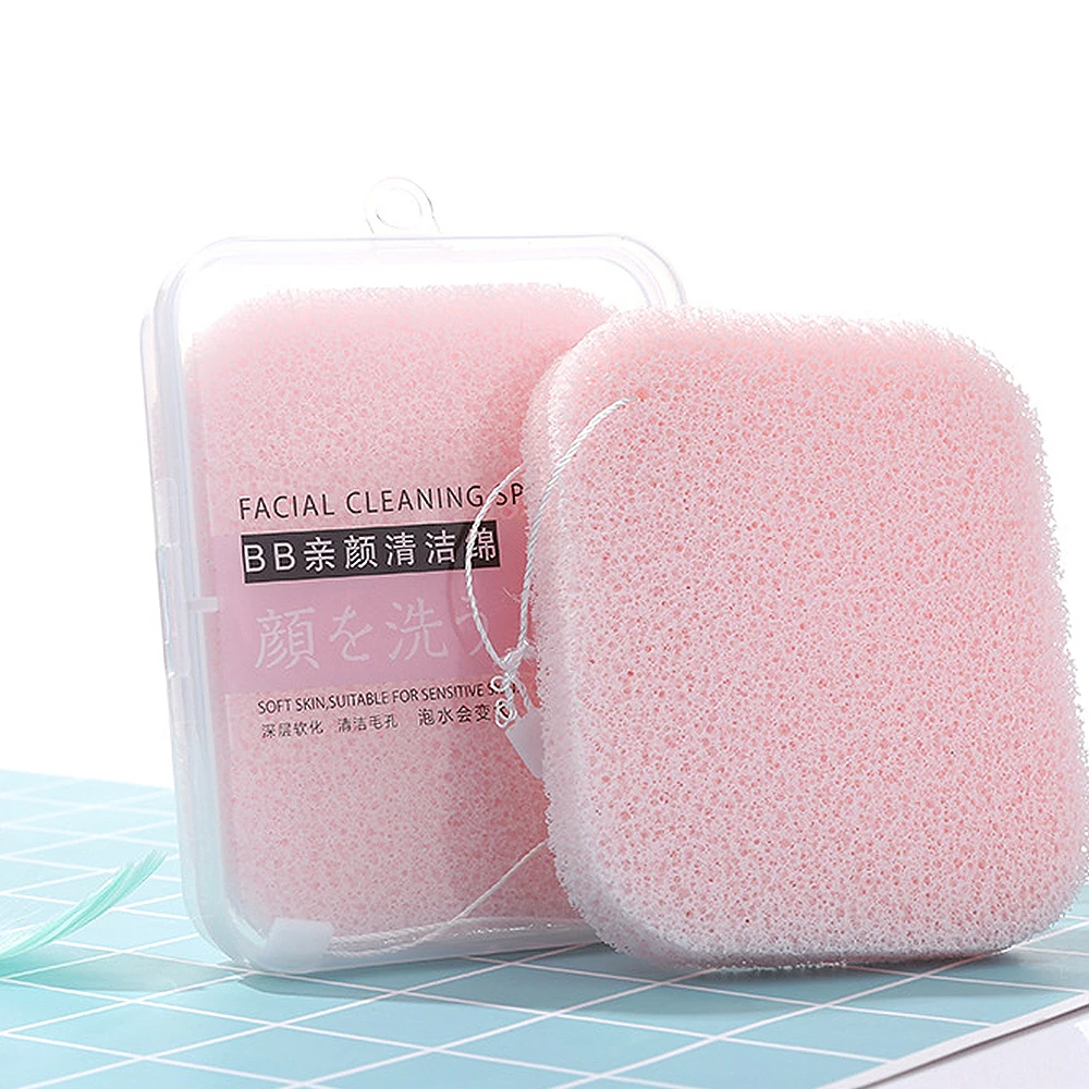 Refurbished Chance for  Wash Skin Sponge Fiber Cleansing Puff Soft Face Cleaning Care Hydrophilic Polyurethane Washing Faci