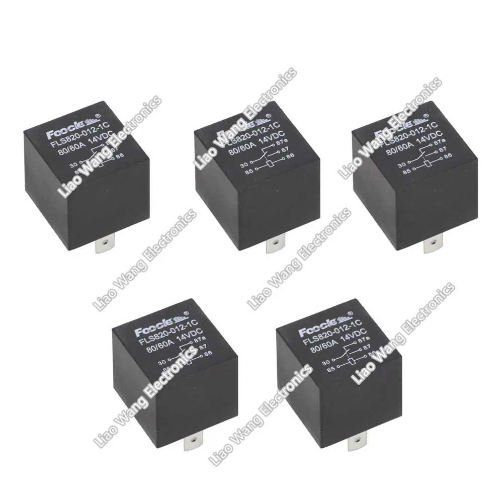 DC 12V 80A 5Pin      3.8  30g (5)