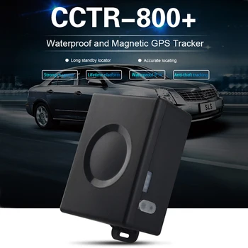 Localizador GPS para coche CCTR-800 Plus, Batería grande de 6000mAh, 50 días de tiempo de espera, imán fuerte, seguimiento gratuito de por vida