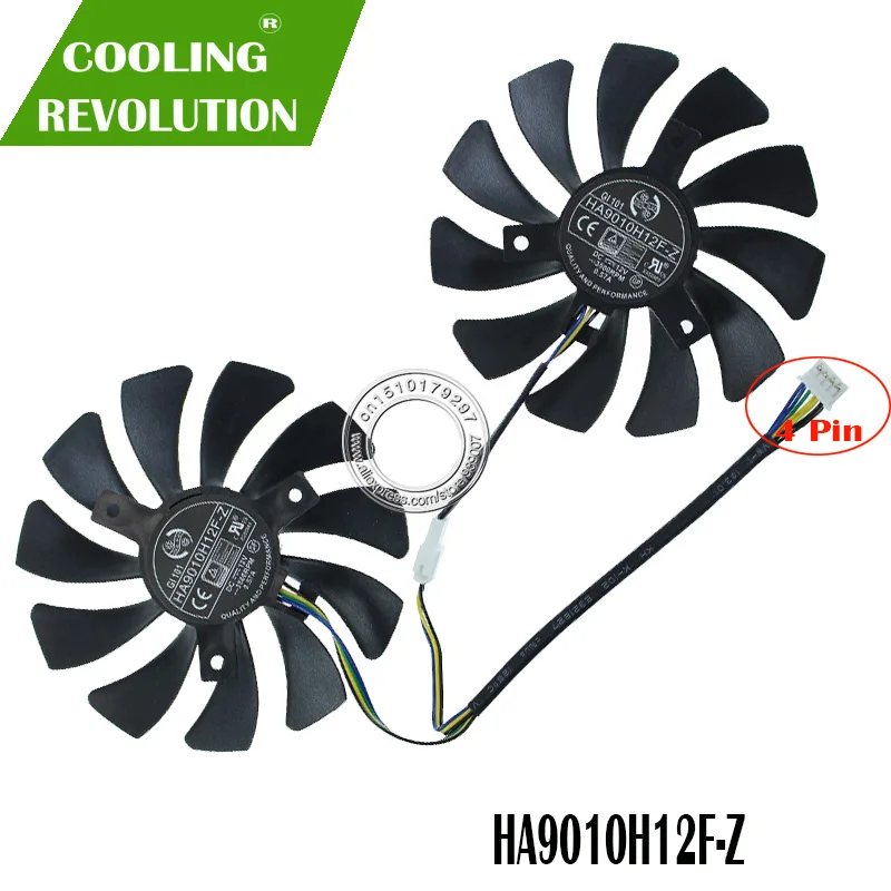 2pcs/set P106 GTX 1060 GPU VGA cooler For MSI GTX1060 OC INNO3D GTX 1060 6GB video cooling