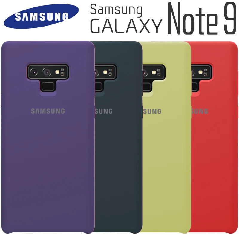 

Original High Quality Soft Silicone Protector Case Samsung Galaxy Note 9 Case Galaxy Note9 Silicon Cover
