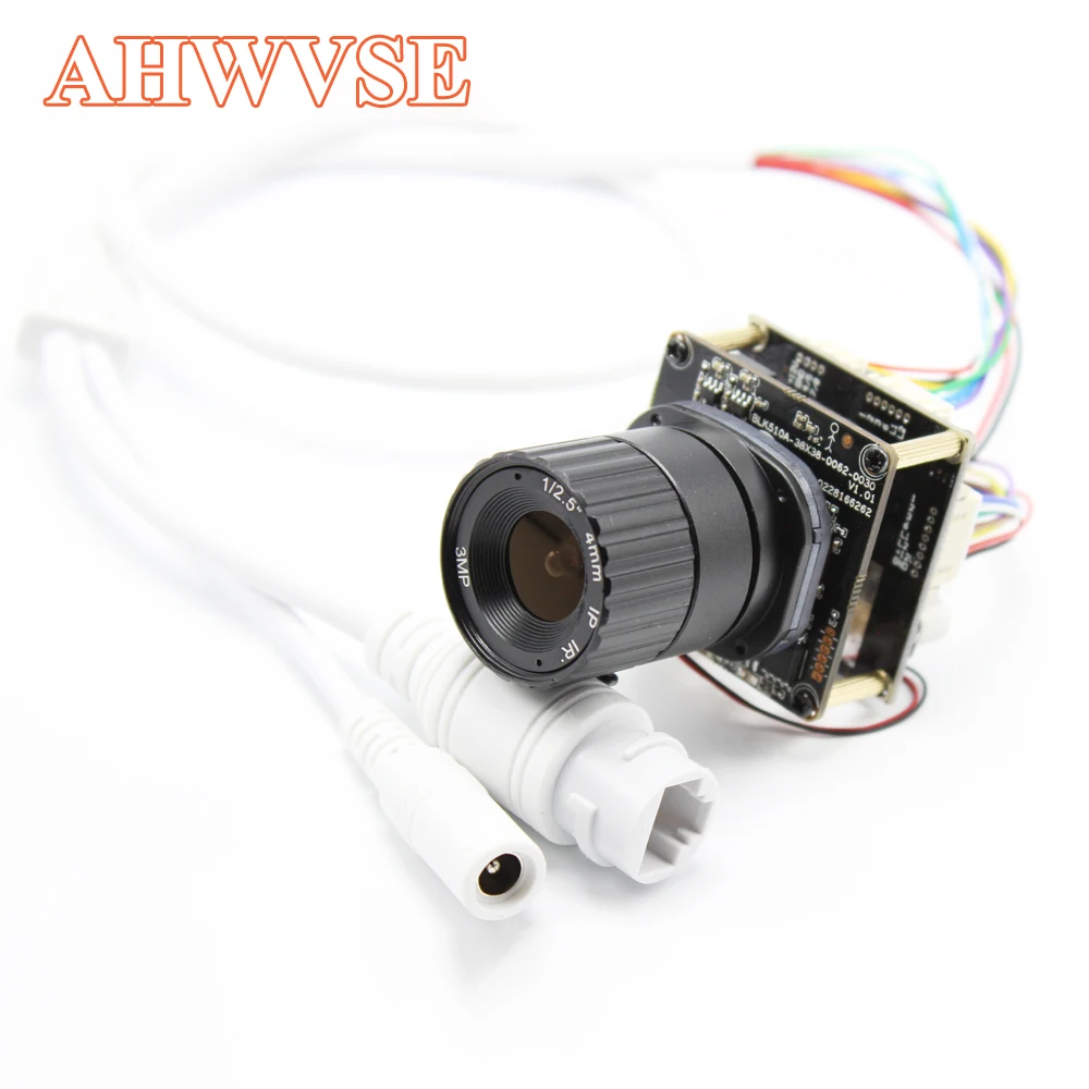 AHWVE 4MP OV4689 POE ip-камера модуль Плата с IRCUT RJ45 кабель мобильное приложение CS XMEYE DIY CCTV безопасности 1080P 2MP ONVIF H264