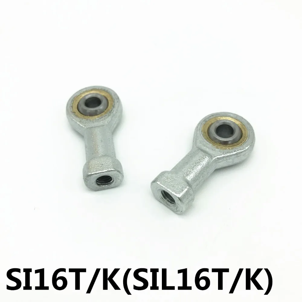 

4pcs SI16T/K PHSA16 16mm female thread metric rod end joint bearing Free shipping SI16 T/K SIL16T/K SIL16