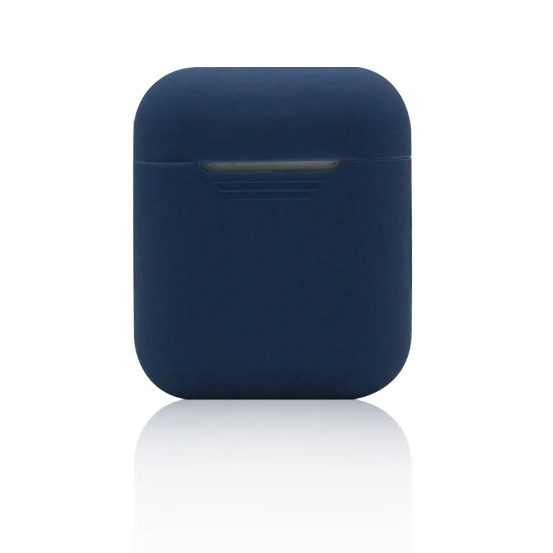 color 10 Противоударный мягкий силиконовый чехол для наушников для AirPods 1 2 защитный чехол для Apple IPhone Air Pods Earpods чехол ремень аксессуары - Цвет: color 10