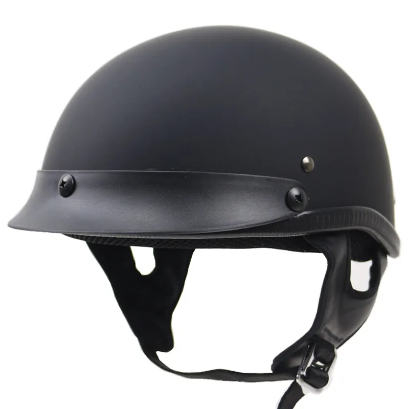 Chopper стиль мотоциклетный шлем DOT утвержден Половина лица головные уборы