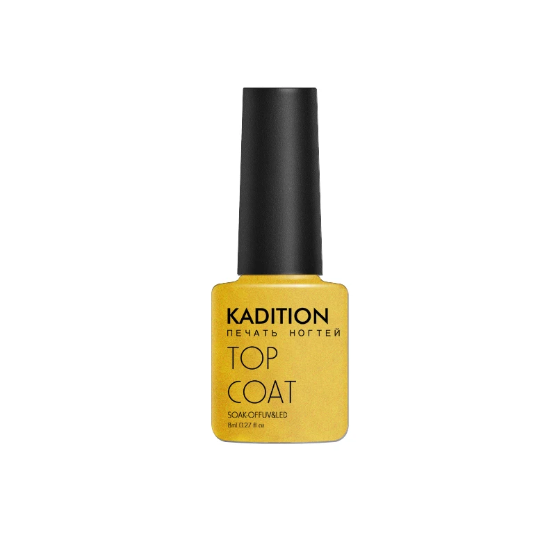 TOP Coat KADITION набор гель-лаков для ногтей блестящие Платиновые ногти дизайн для маникюра поли гель УФ цвета верхнее Базовое покрытие праймеры гибридные Лаки - Цвет: TOP Coat