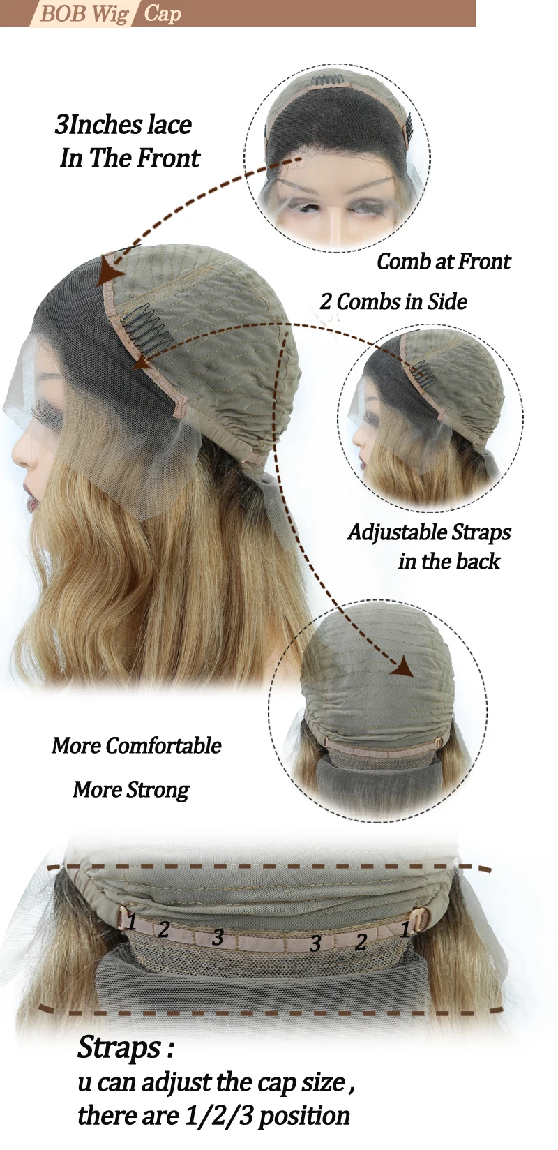wig cap 1b27