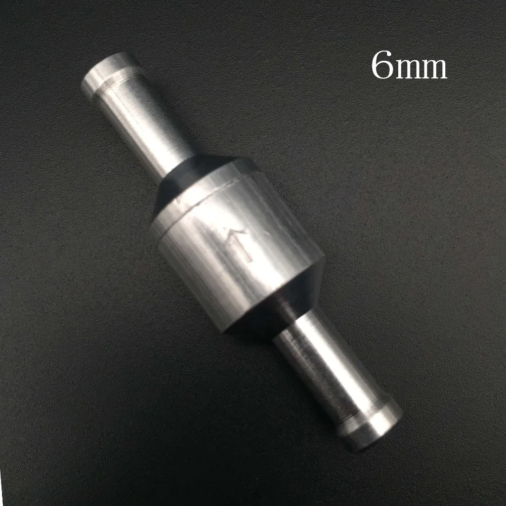 1pc 6/8/10/12mm One Way Valve Non-Return Valve One Way Inline Check Valve for Vacuum Hose Oil Water Pressure Pumps