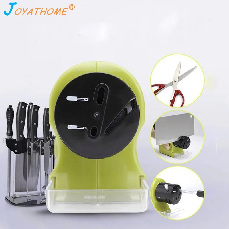 

Joyathome Professional Electric Knife Sharpener Diamond Tungsten Steel Carbide Rotate Knife Sharpening Kitchen Tools