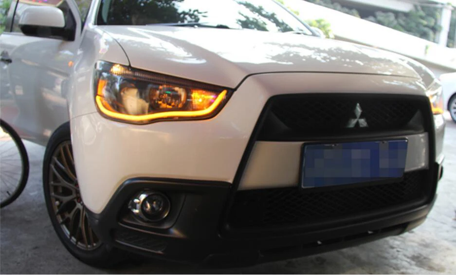 HID 2009 ~ 2015 автомобильный Стайлинг фары ASX усилия Expo Eclipse verada pajero Triton передняя фара|car