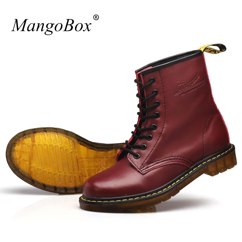 Nova Black Primavera Altas Mens Dos Couro Botas red brown Jovem Casuais Homens De Confortável Moda Menino Luxo Calçados Sapatos Para Legal Wearable xXqHYqS