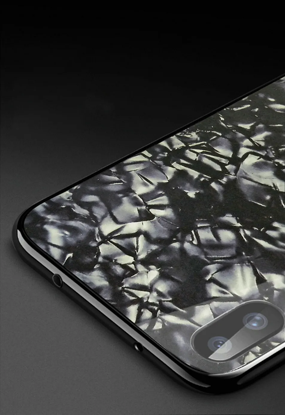 Shell Cases For Iphone X Case Shockproof Hard Patterned Cover Tempered Glass On The For IphoneX Case Apple 10 Coque Luxury (8)