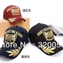 1 шт., Корейская версия золотых бейсбольных шапок с вышивкой, мужская и женская модная кепка, Солнцезащитная шляпа, 3 цвета