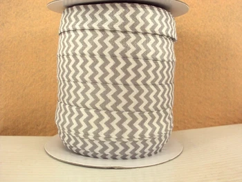 

50Y1306 high quality printed elastic ribbon 50 yards, DIY handmade materials, wedding gift wrap