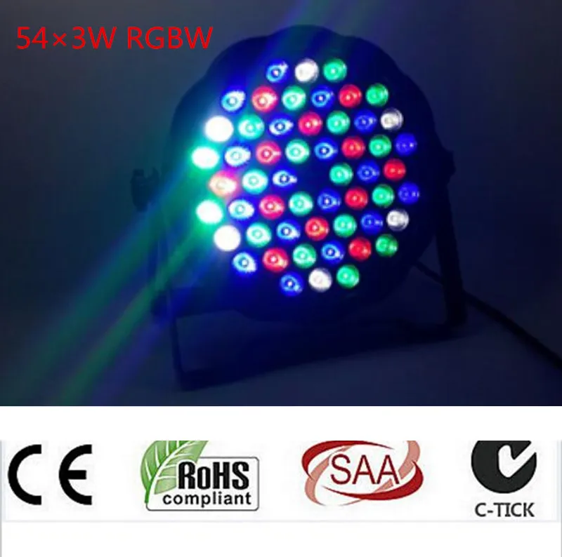 54x3w led par dj