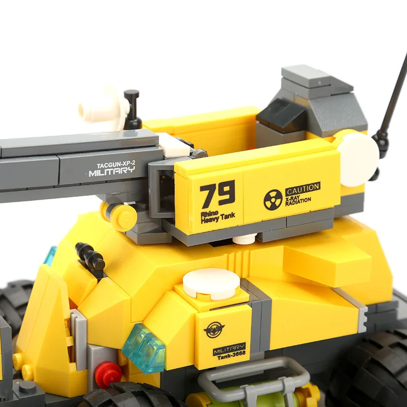 wange building blocks heavy Tank 3668-2