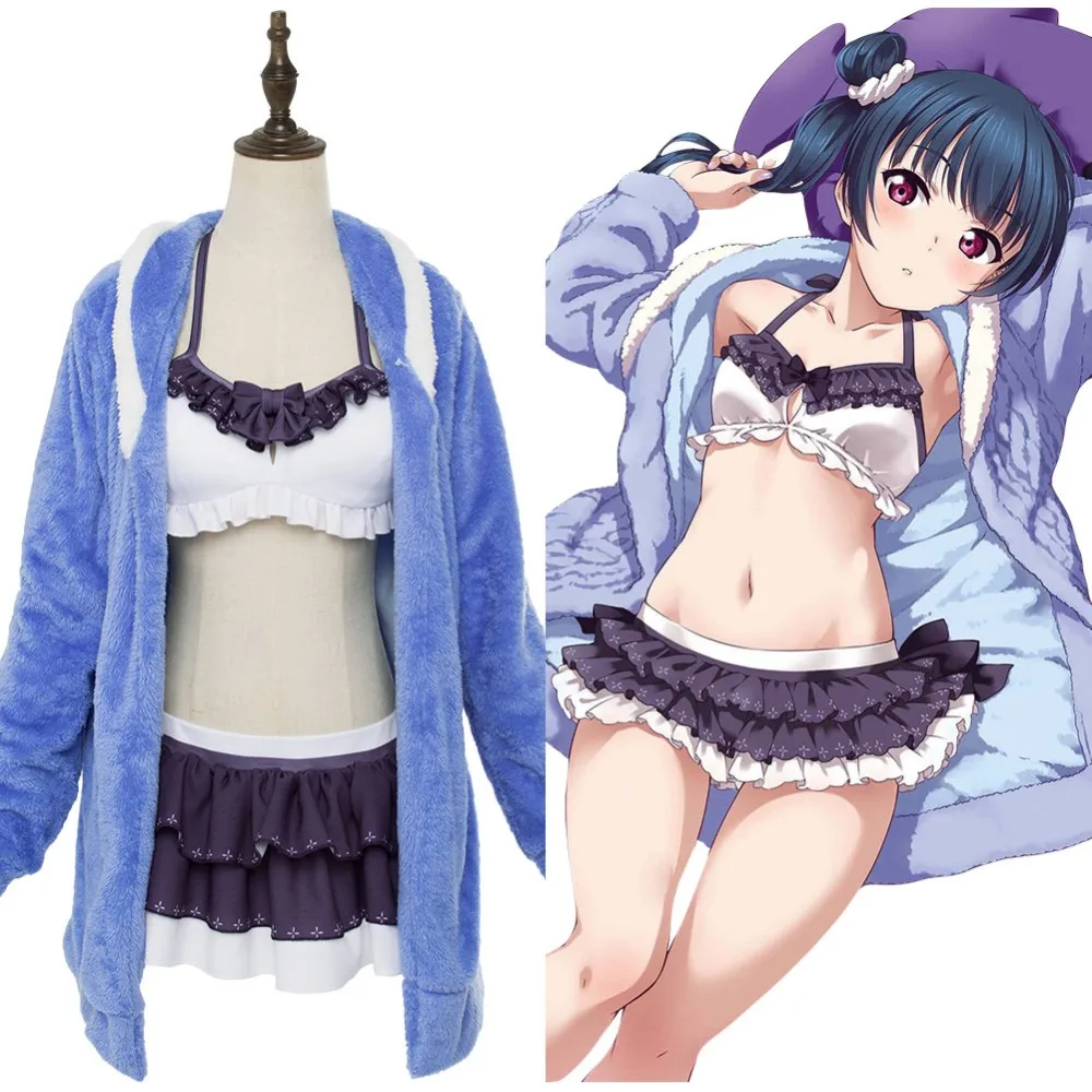 

Love Live! Sunshine!! Yoshiko Tsushima G's Magazine Swimsuit Cosplay Costume