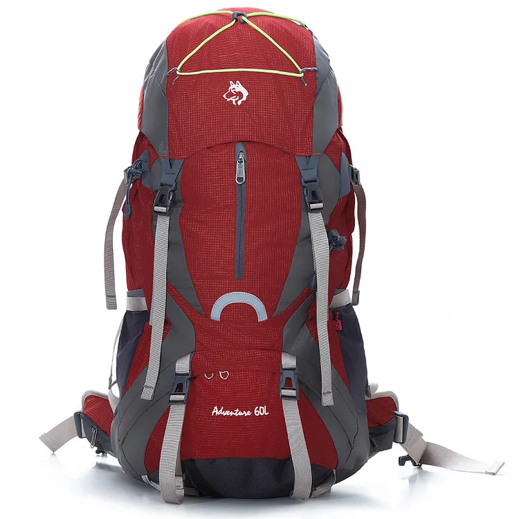 Jungle King  China new high quality outdoor climbing package medium waterproof breathable with nylon hiking heavy backpack 60 l
