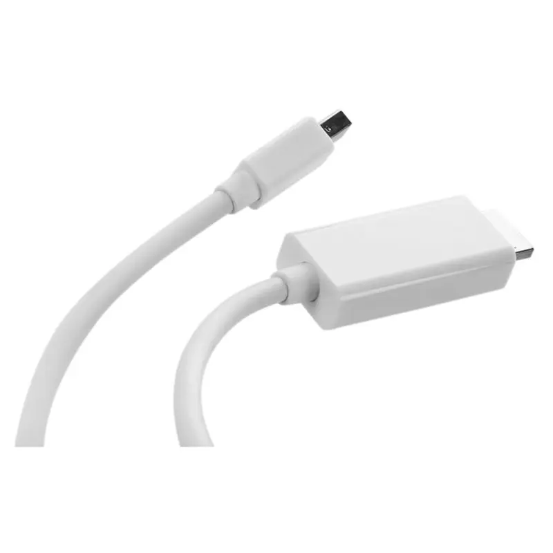 6 футов 1,8 м Mini DisplayPort DP папа-папа dvi hdmi Кабель-адаптер конвертер для mac