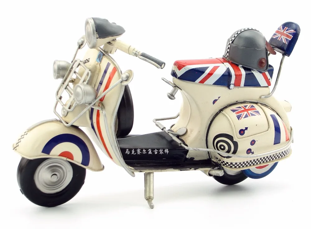 Винтажная машинка Vespa 1968 винтажная металлическая игрушка для sd кукол bjd хит