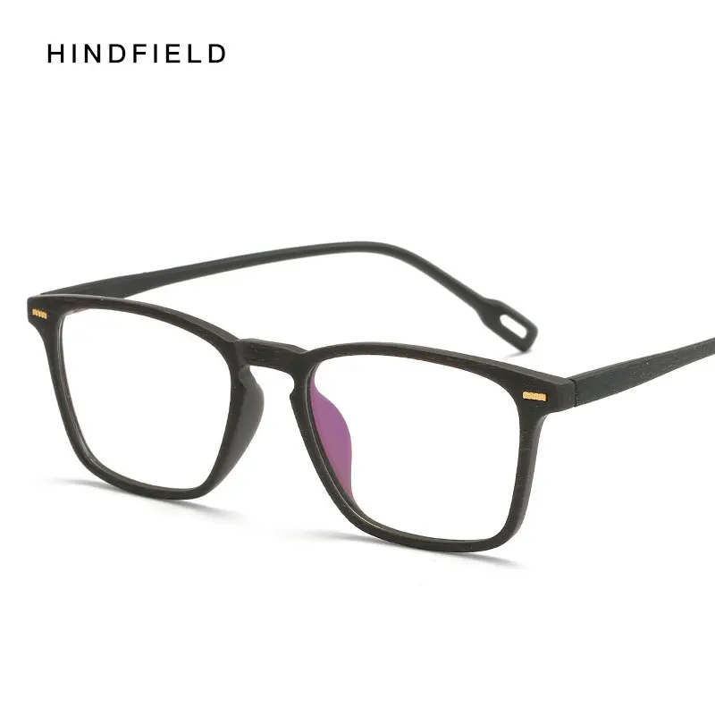 Super lightweight brand square vintage myopia glasses frame men women