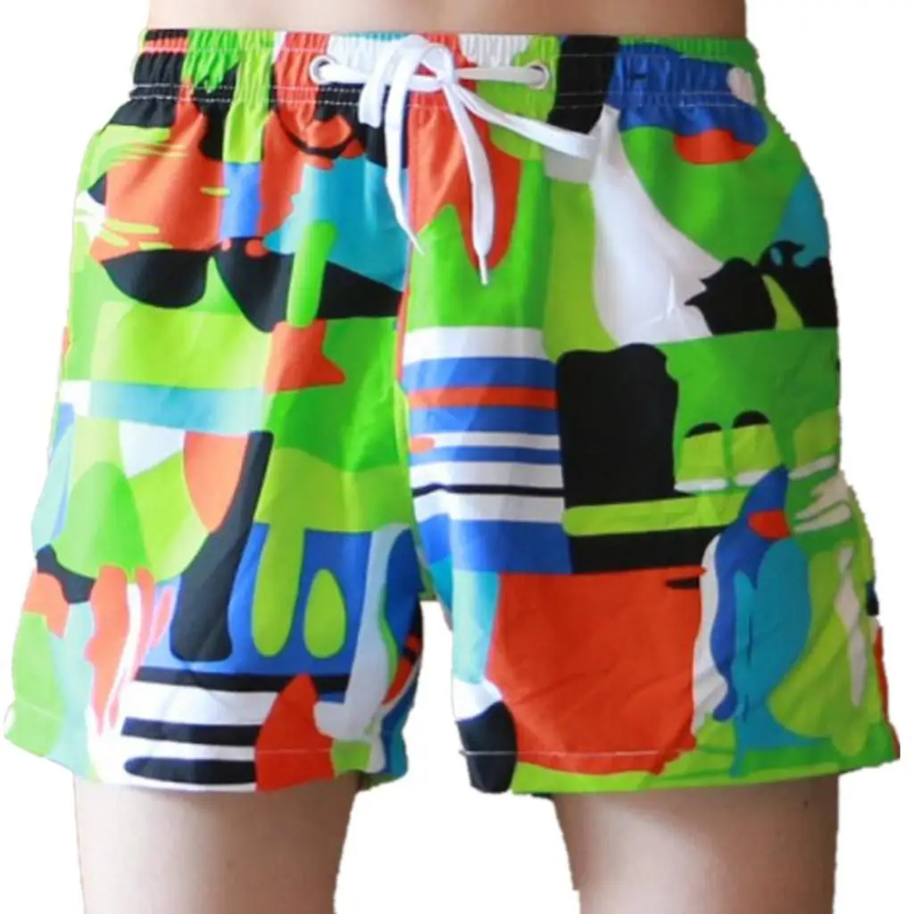 Мужские пляжные шорты Плавки Шорты для плавания однотонные пляжные шорты мужские спортивные шорты для бега unga masculina C - Цвет: A
