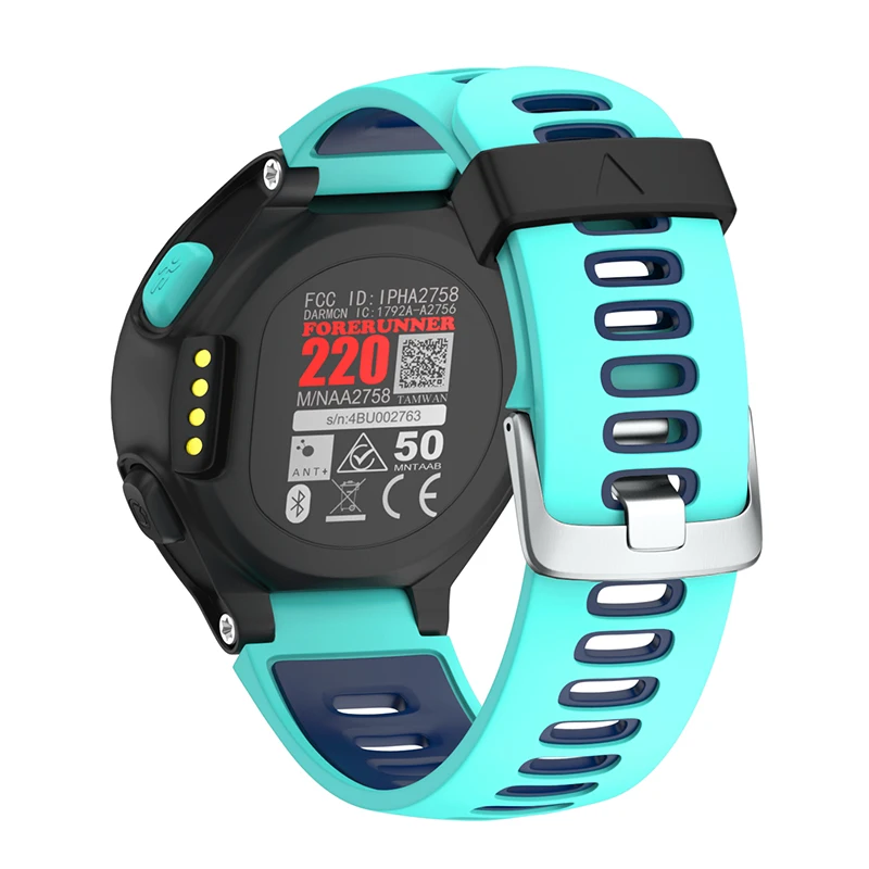 Сменный ремешок на запястье для смарт часов Garmin Forerunner 235 220 620 630 735XT мягкий