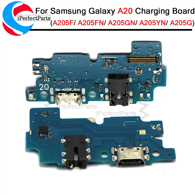 ZHANGTAI Sparts Parts Charging Port Board for Galaxy A20 SM-A205F Repair Flex Cable