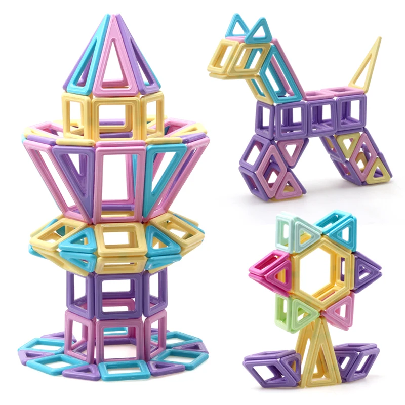

Pure magnetic sheet building block magnet set with magnetic magnetic children's puzzle toys 1-3-6-7-8 years old