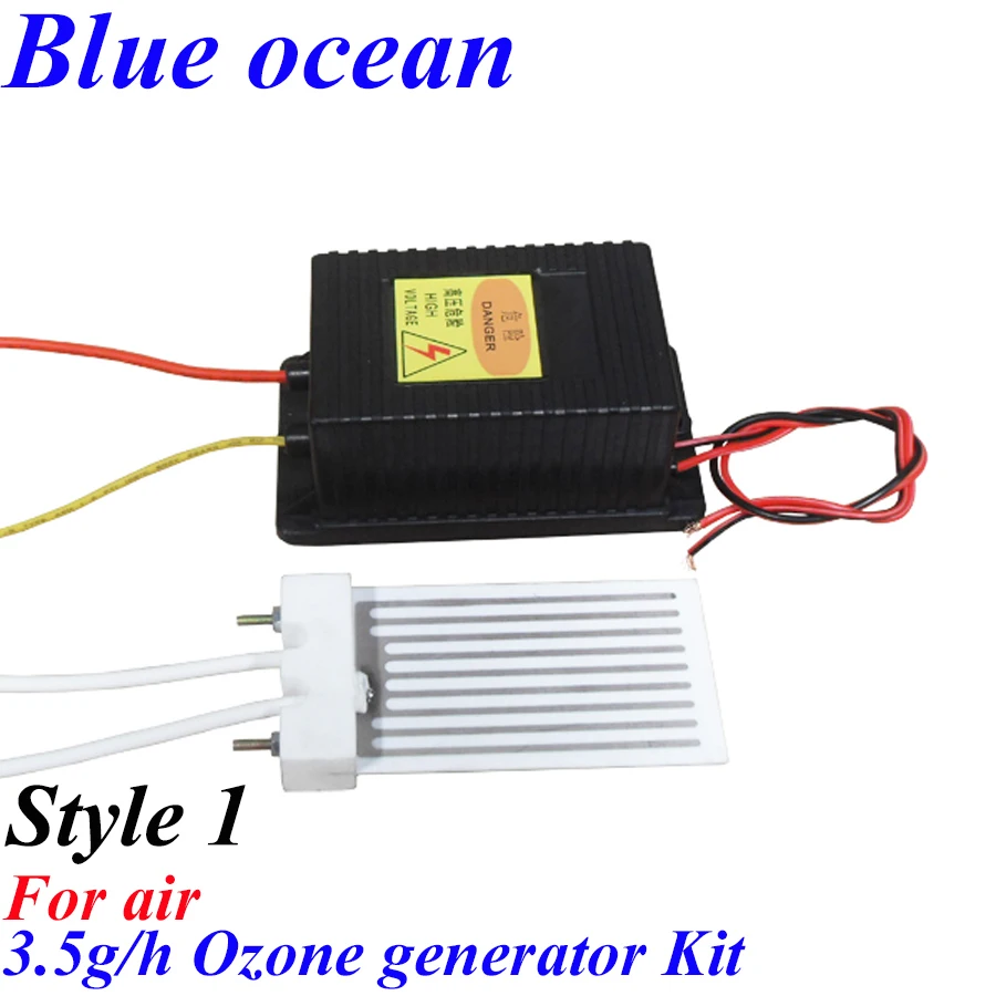 

BO-2203PWAM-B, AC220V/AC110V 3.5g/h Ceramic plate type ozone generator Pipeline sterilizer ozonizer to eliminate odors