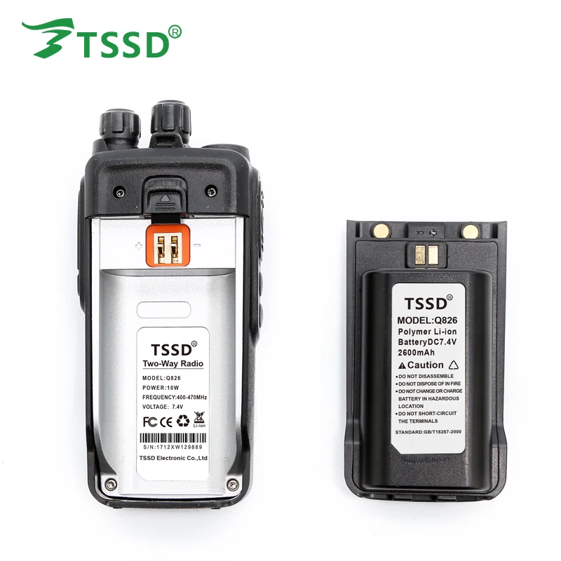 TSSD Newest Communication Equipment TS-Q826 10W Two Way Radio Walkie Talkie TSSD Newest Communication Equipment TS-Q826 10W Two Way Radio Walkie Talkie