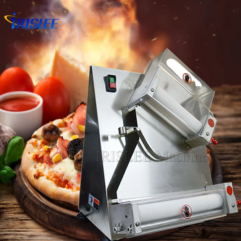 Stainless steel pizza dough roller machine pizza sheeter dividing