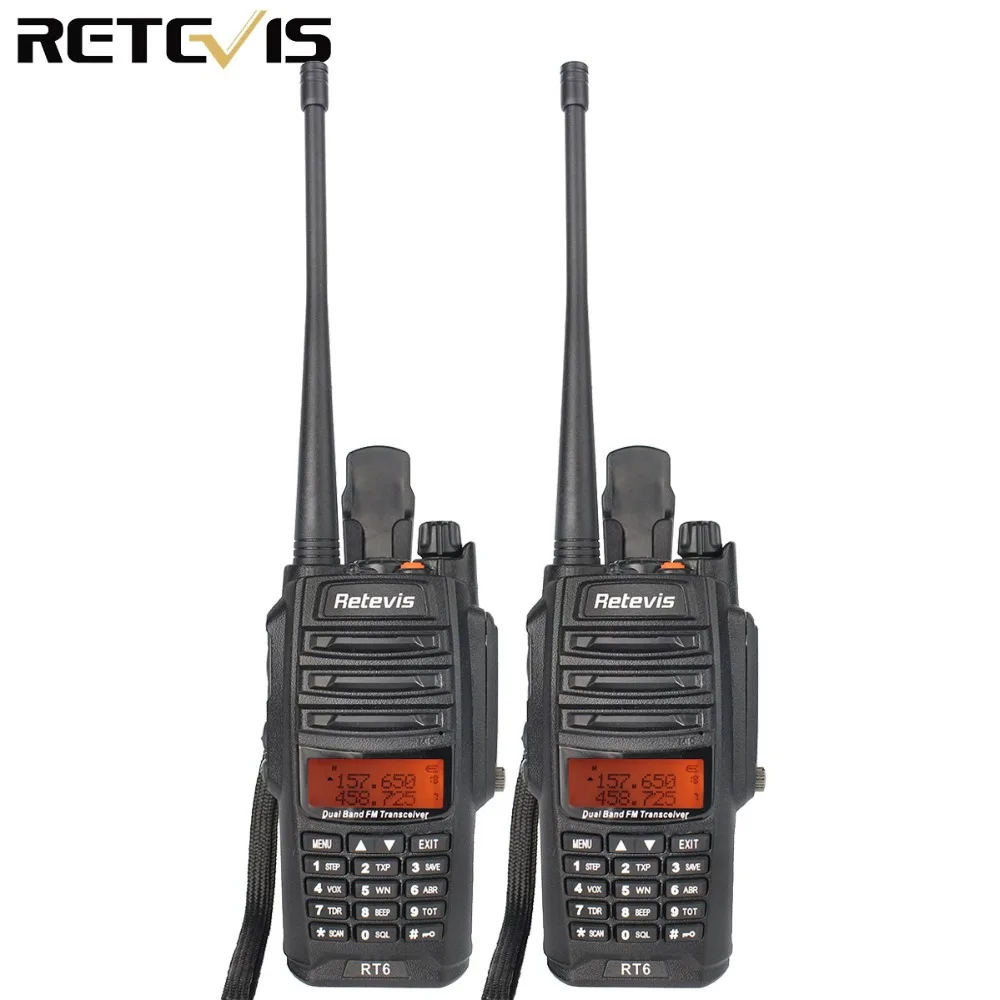 2pcs Retevis RT6 IP67 Waterproof font b Walkie b font font b Talkie b font 5