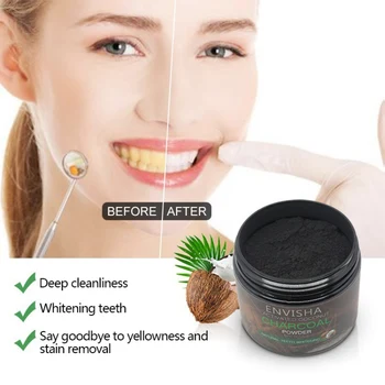 

Food Grade Activated Carbon Powder Coconut Shell Powder Remove Tooth Stains Teeth Whitening Powder