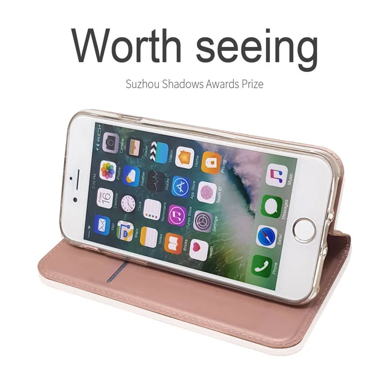 Магнитный поглощающий кожаный флип чехол Чехлы покрытие телефон аксессуары для iPhone 11 Pro X XR XS MAX 8 8Plus 7 6 6S Plus 5G 5S SE