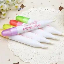 2 pcs Beauty Corrector Pen Gel Nail Polish Remover Cleaner Mistakes Varnish Nail Polish Remover Pen Color Random