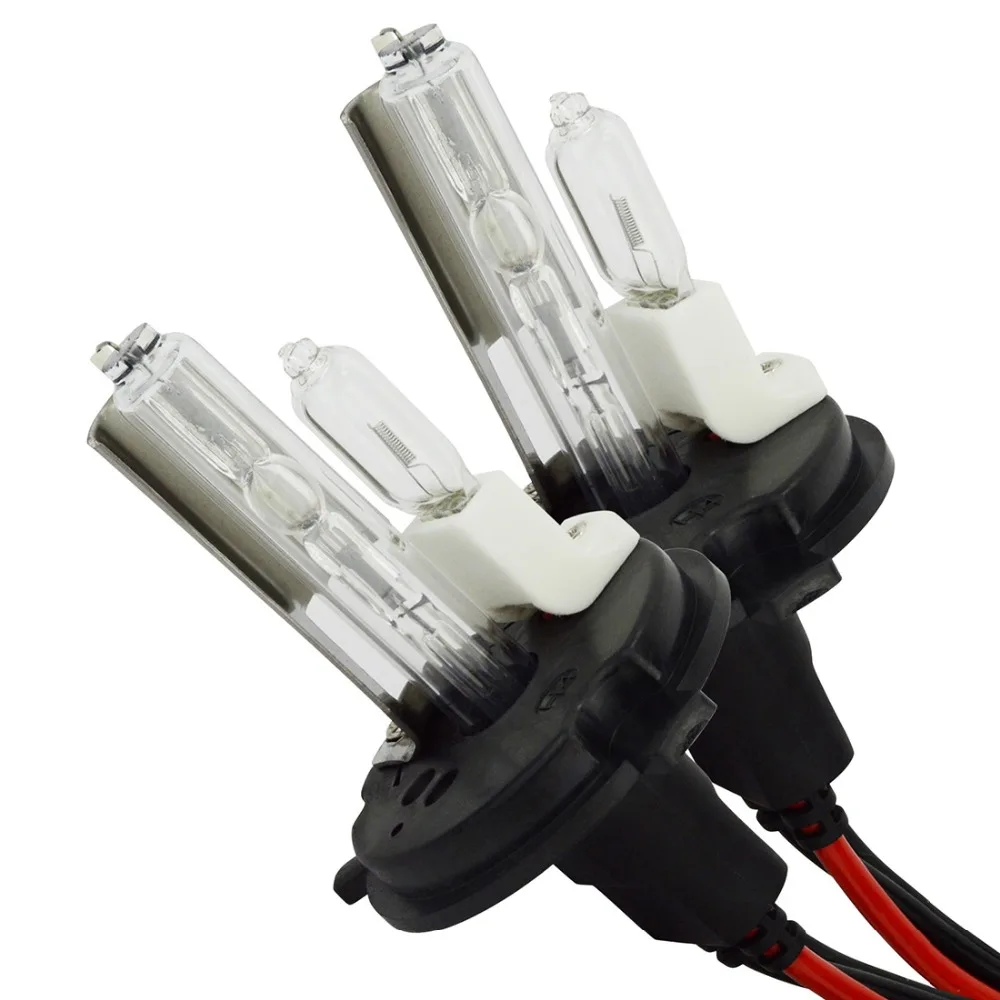 

DC h4 xenon halogen h4 high low, h4 dual beam Hi/Lo bulb Light for Car headlight 3000k, 4300K 5000k,6000k,8000k,10000k,12000k
