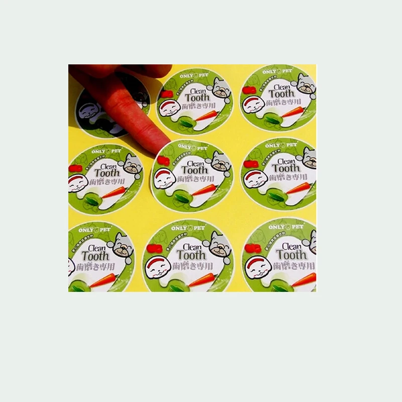 

Customized Hot sale removable adhesive labels, custom CMYK printing paper sticker