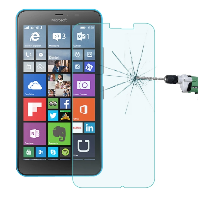 Защита экрана для Microsoft Lumia 640 XL/535 твердость поверхности 0 26 мм 9H + 2.5D