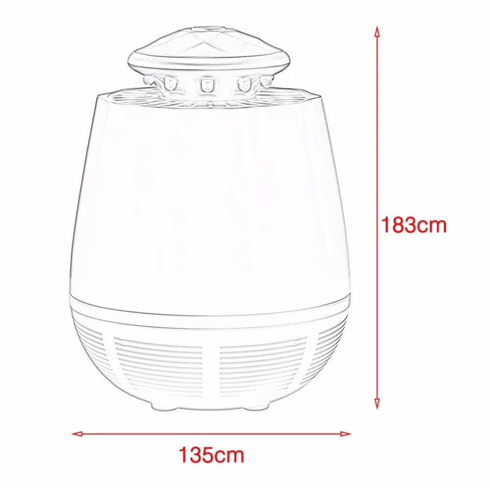 Интеллектуальный комаров убийца USB Мощность комаров для Офис Применение анти-москитные насекомых Fly ингалятор светодио дный лампа Catcher