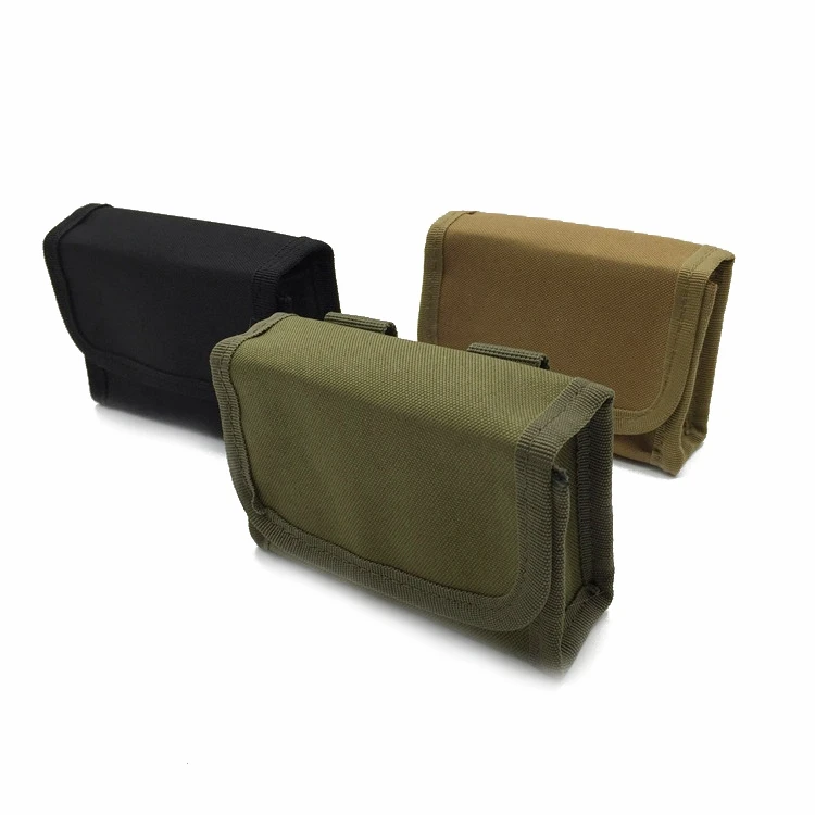 Molle Bullet Pouch 10 отверстий журнал разбросанные сумки охотничьи принадлежности многофункциональная тактическая поясная посылка армейские аксессуары