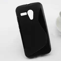 Anti-slip X Line Мягкий гель ТПУ кожного покрова чехол для Moto G (1st Gen) XT1032 XT1031