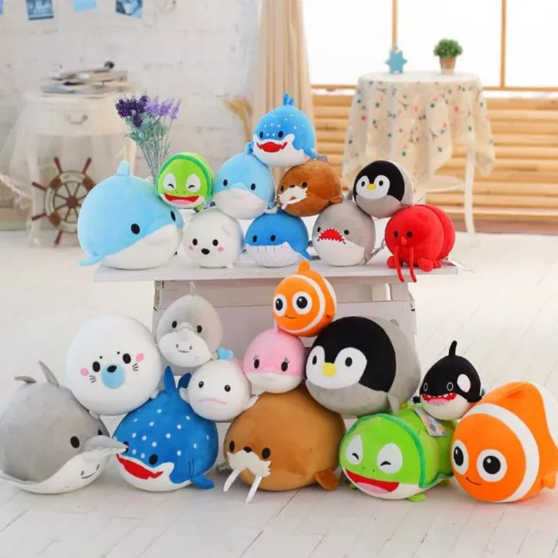 Детская мягкая плюшевая подушка 20 см 15 стилей|soft toys polar bear|doll forpillow plush |