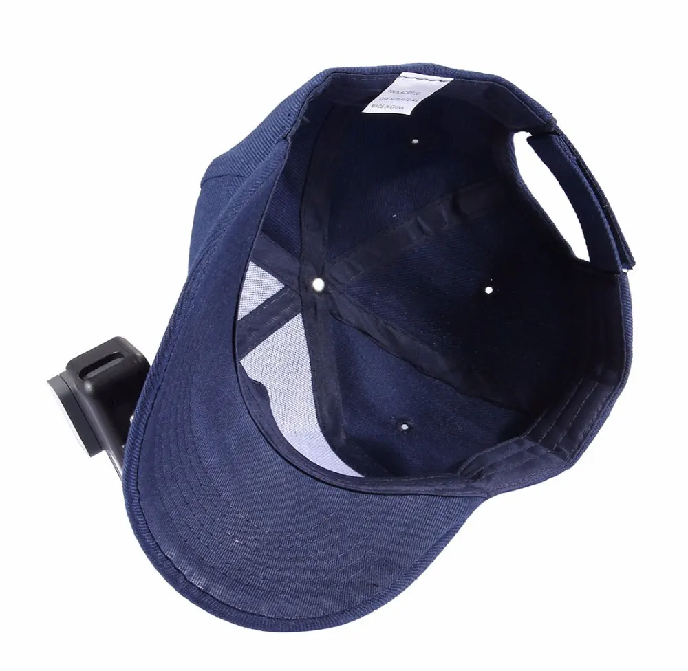 Canvas Baseball Hat Cap J-Hook Buckle Mount Screw for GoPro Hero5 4 Session Hero 5 4 3+ 3 2 Sjcam Xiaoyi (3)
